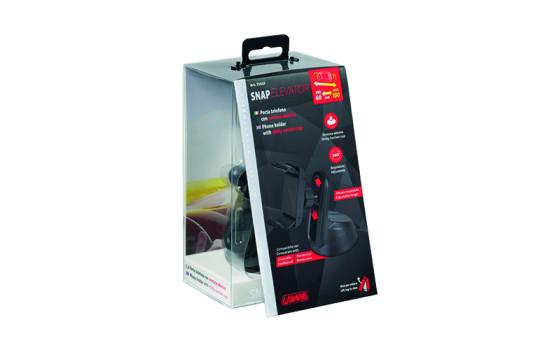 Lampa Phone Holder Snap Elevator with Suction Cup, Image 3