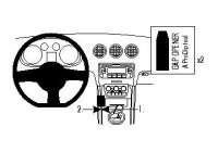 ProClip - Audi TT 2007-2014 Console mount, Left