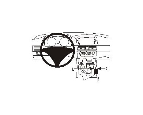 ProClip - BMW 5-Series M5 E60, E61 2004-2010 Console mount