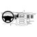 ProClip - Dodge Ram Pick Up 1500/2500/3500 2002-2005 Center mount
