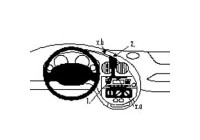 ProClip - Ford Ka 1997-2008 Center mount