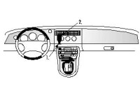 ProClip - Jaguar XK8 1997-2006 Center mount