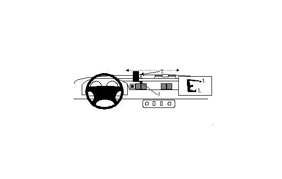 ProClip - Land Rover Defender 1998-2006 Center mount