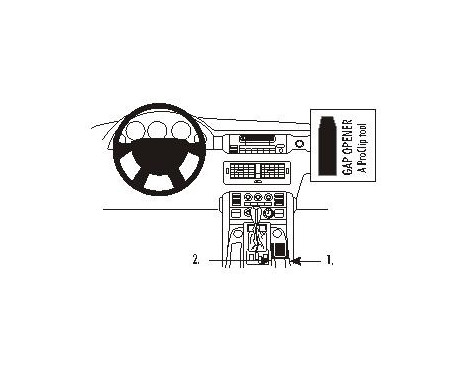 ProClip - Land Rover Range Rover 2002-2006 Console mount