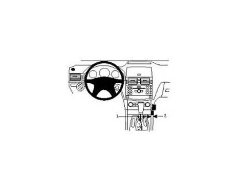 ProClip - Mercedes Benz C-Class (180-320) 2007-2010 Angled mount