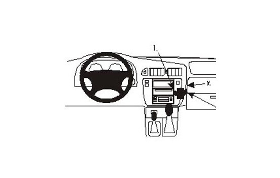 ProClip - Nissan Patrol 1998-2010 Angled mount