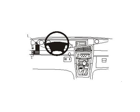 ProClip - Renault VelSatis 2002-2010 Left mount