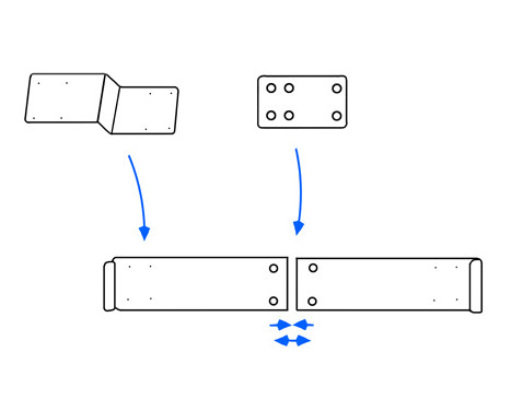 Proclip VW ID. series 12.9" or 15" screen 25- Center mount, Image 2