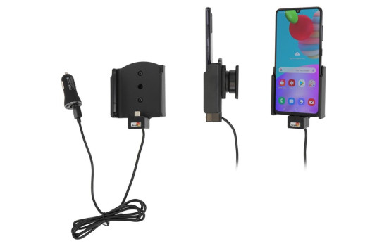 Samsung Galaxy A41 (SM-A415F) Active holder with 12V Sig-plug