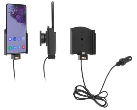 Samsung Galaxy S20 PLUS Active holder with 12V USB plug
