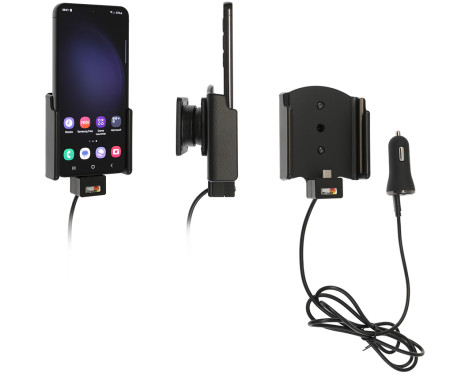 Samsung Galaxy S23 Active holder with 12V USB plug