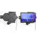 Samsung Galaxytab Passive holder. With lock and key, Thumbnail 6