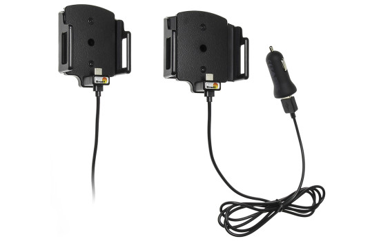 Universal holder USB-C with 12V USB plug 62-77mm / 12-16 mm, Image 2