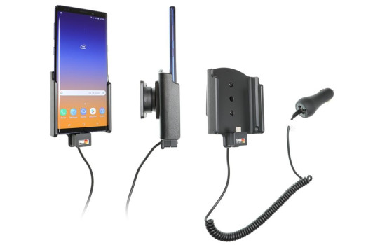 Samsung Galaxy Note 9 holder with 12/24V charger