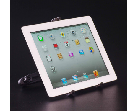 Universal tablet holder for the headrest 125-205mm