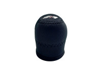 Simoni Racing Gear Knob Cover - Black + SR Logo