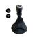 Simoni Racing Gear Shift Knob OEM Volkswagen Transporter T5/T6 - Black Leather + 2 Shift Patterns, Thumbnail 2