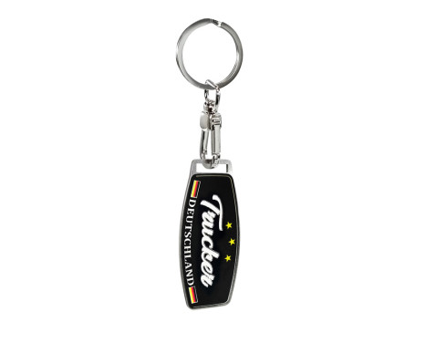 Stainless steel key ring - Trucker/Deutschland, Image 2