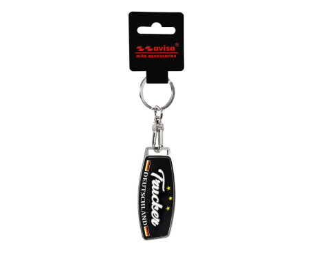 Stainless steel key ring - Trucker/Deutschland, Image 3