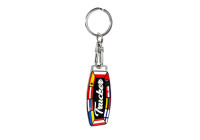 Stainless steel key ring - Trucker/Flags