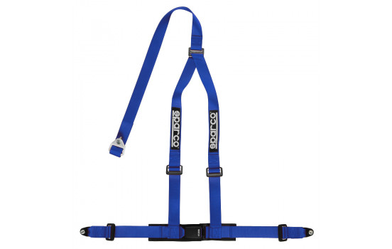 Sparco 3-Point Sport Belt - Blue - incl. Screw Mount (E-Mark)