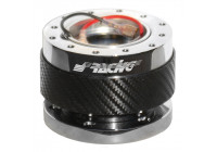 Simoni Racing Quick Release steering hub Carbon / Chrome - Length 55mm