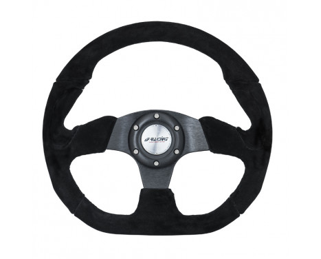 Simoni Racing Sport steering wheel X2 330mm - Black Alcantara