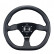 Sparco Universal Sports steering wheel 'L360 Flat' - Black Leather - Diameter 330mm