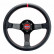 Sparco Universal Sports steering wheel 'R330 Champion Dish' - Black Leather - Diameter 330mm