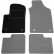 Car mat Front Left Fiat 500 / Cabrio 2013- 4-piece