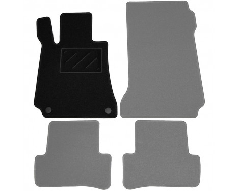 Car mat Front Left Mercedes-Benz C-Class W204 2007-2013 1-piece