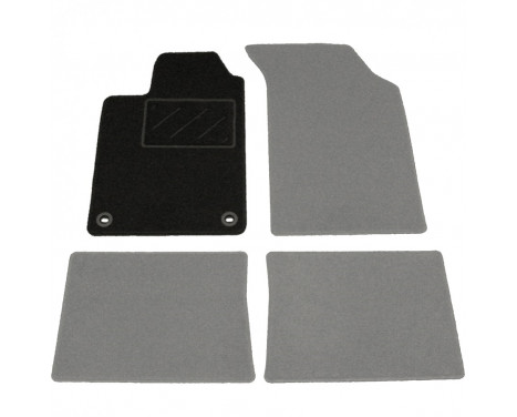 Car mat Front Left Renault Clio II 2001-2005 1-piece