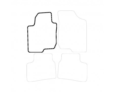 Car mat left for Kia Cee'd 2007-2012 1-piece, Image 3