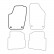 Car mat left for VW Polo 9N 2002-2007 1-piece, Thumbnail 3