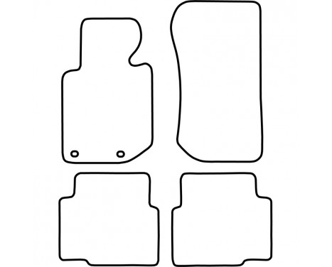 Car Mats BMW 3-Series E36 1991-1998 short 4-parts, Image 2