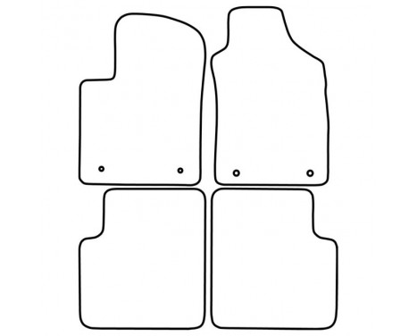 Car Mats Fiat 500 2015-, Image 2