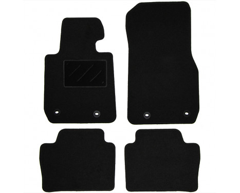 Car mats for BMW 3-Series F30 2012- 4-piece