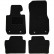 Car mats for BMW 3-Series F30 2012- 4-piece