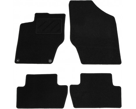 Car mats for Citroen C4 / DS4 2011- 4-piece