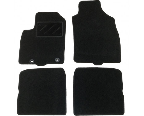 Car mats for Fiat Panda 2003-2011 4-piece