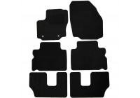 Car mats for Ford S-Max 2006- 7 seater 6-piece