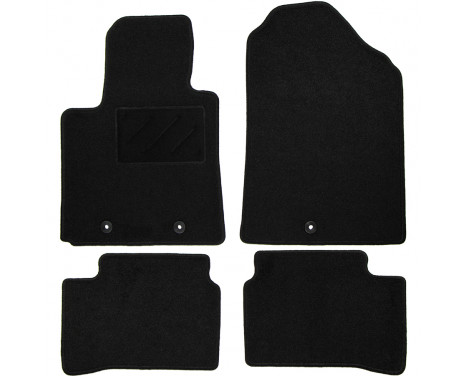 Car mats for Hyundai I10 2014- 4-piece