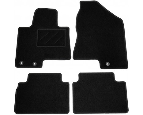 Car mats for Hyundai iX35 2010- 4-piece