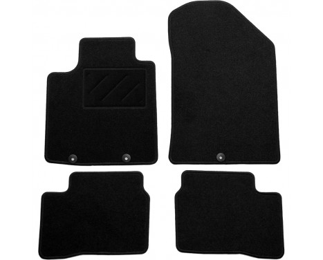 Car mats for Kia Picanto 2011- 4-piece