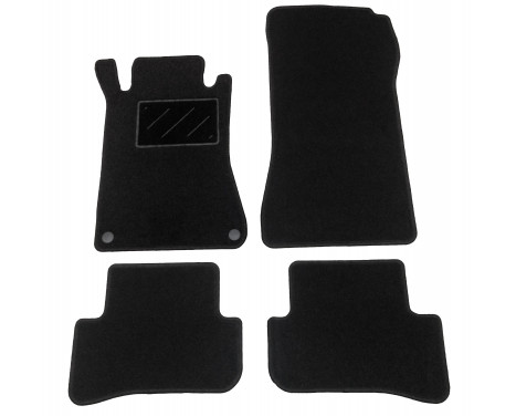 Car mats for Mercedes-Benz C-Class W203 2001-2007 4-piece