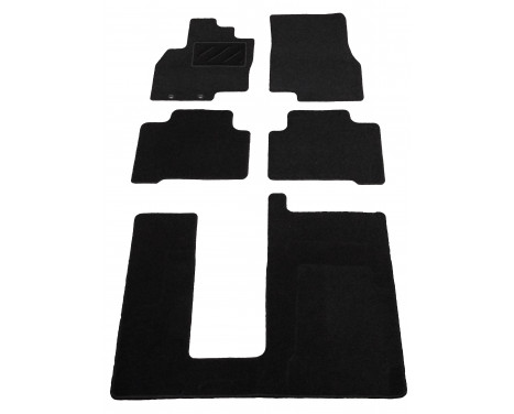 Car mats for Mitsubishi Grandis 2005- 7 seater 5-piece