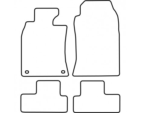 Car mats for New Mini R50 2001-2006 4-piece, Image 5