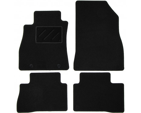 Car mats for Nissan Juke 2010-2014 4 pcs