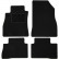 Car mats for Nissan Juke 2010-2014 4 pcs