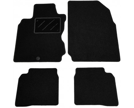 Car mats for Nissan Note 2006-2013 4-piece